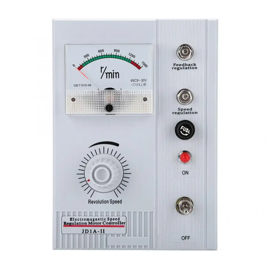 AC 220-240V Электромагнитная Регулируемая скорость двигателя управления Лер регулятор скорости двигателя