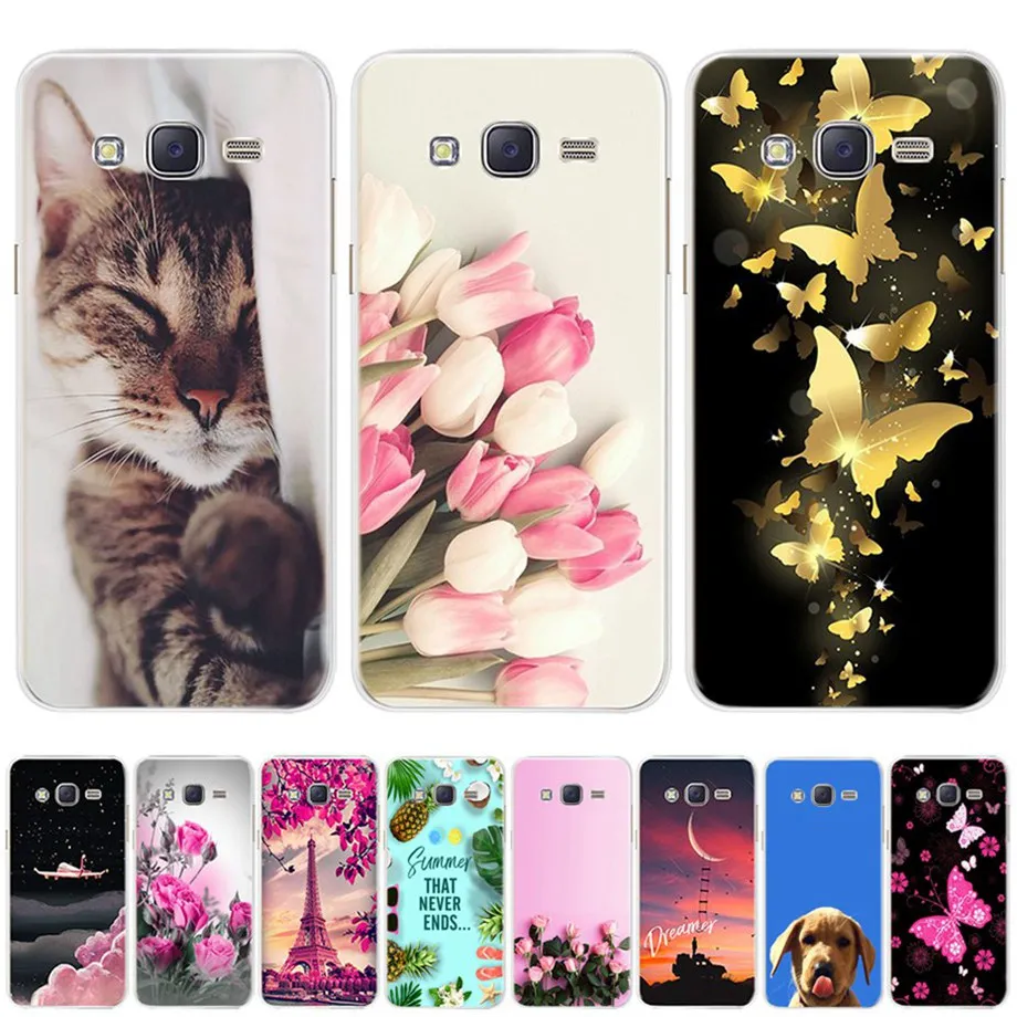 Cases For Samsung Galaxy J7 2015 Case Cover Soft TPU Silicone Phone SM-J700F J700 J700F J700H | Мобильные телефоны и