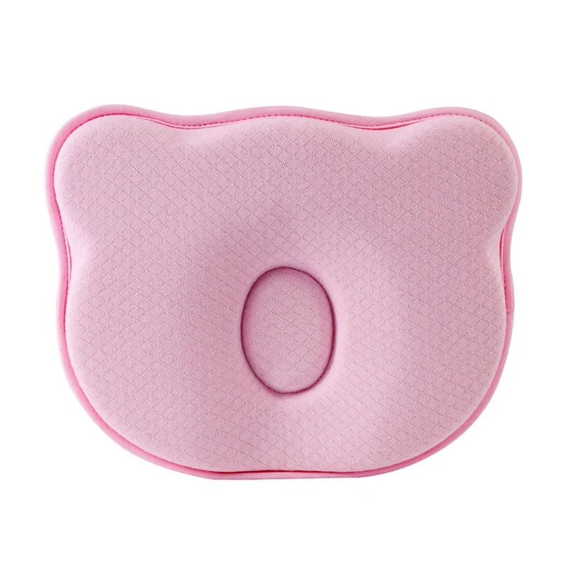 BB6904PK Подушка в форме медведя для новорожденных, мягкая подушка для младенцев, Подушка для сна из пены с эффектом памяти - Цвет: BB6904PK