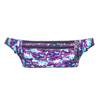

Unisex Fanny Pack Travel Bum Bag Jogging Waist Belt Walking Holiday Phone Pouch Headphone Hole Outdoor Sports Pockets New