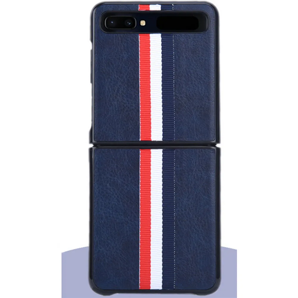 

Case for Samsung Galaxy Z Flip Luxury Leather Phone Case Quick Release Protective Back Cover
