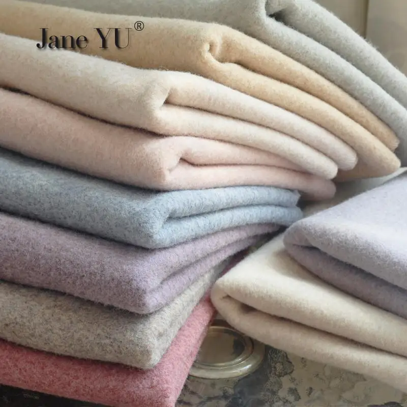 700 г/м двухцветная утолщенная шерстяная ткань оптом двухсторонняя заземленная