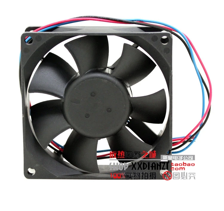 Новые 8 см AFB0812L 8025 0.12A Процессор 12 в источник электропитания Chassis вентилятор для ПК