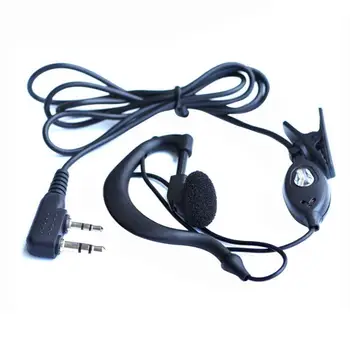 

Microphone Headset Radio Walkie Talkie Headset Earphone Microphone Portable For Baofeng Kenwood Headphone