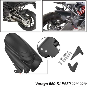 

Motorcycle Rear Fender Mudguard Protect Cover Kit for Kawasaki Versys 650 KLE650 2014-2019 Tire Splash Guard