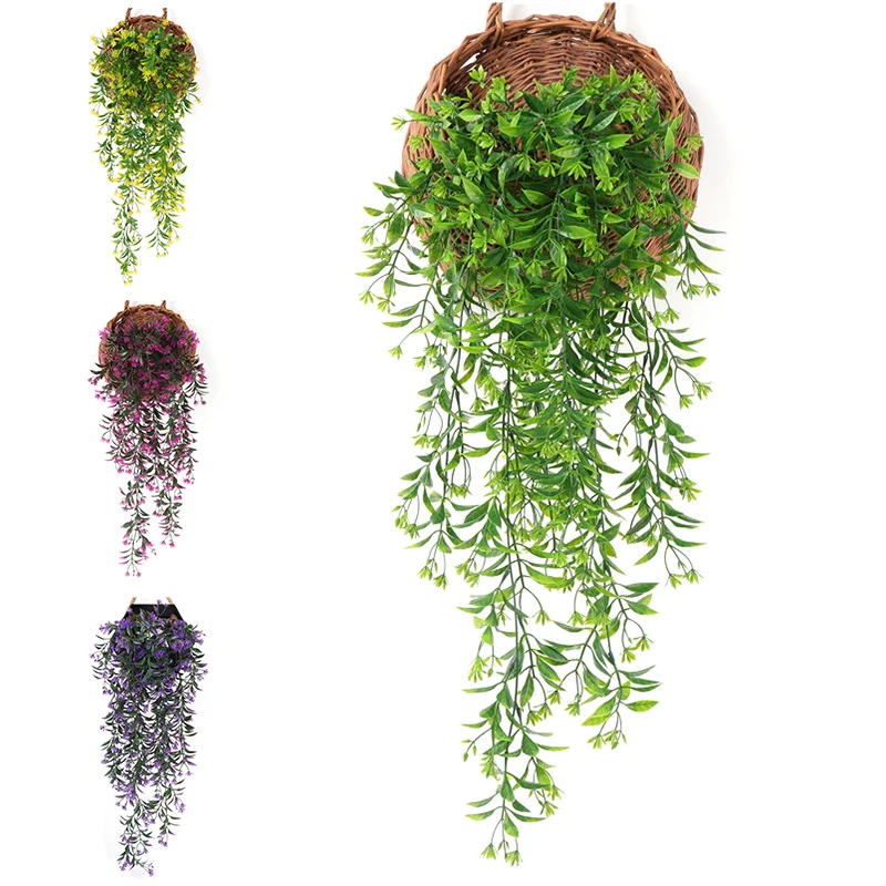 78cm Artificial Fake Hanging Flower Vine Lvy Plant Garden Decor Indoor Outdoor