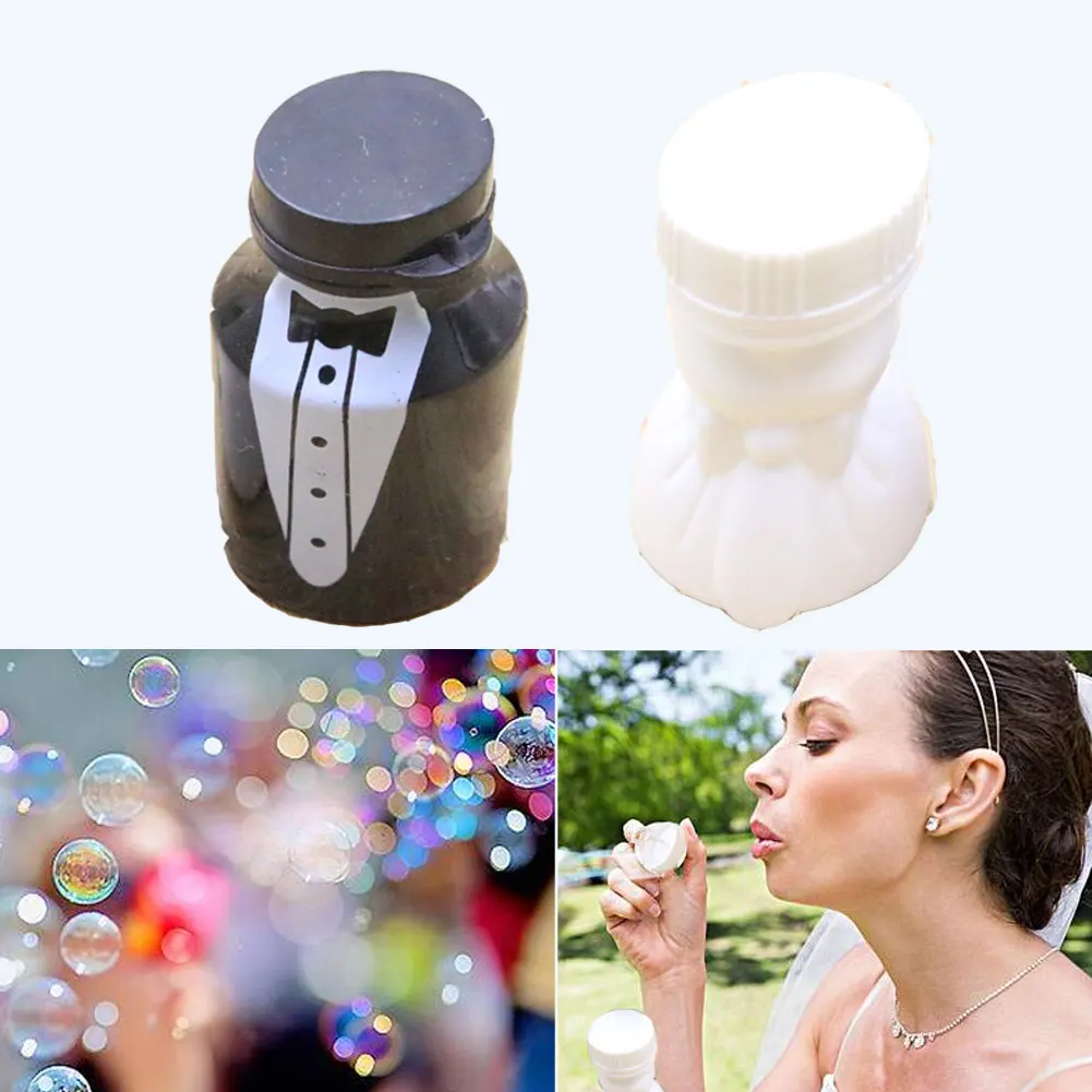 

1 Pcs Wedding Party Favor Cartoon Shape Bottles Empty Bubble Bottles Happy Festival Celebration Favors Party Decoration