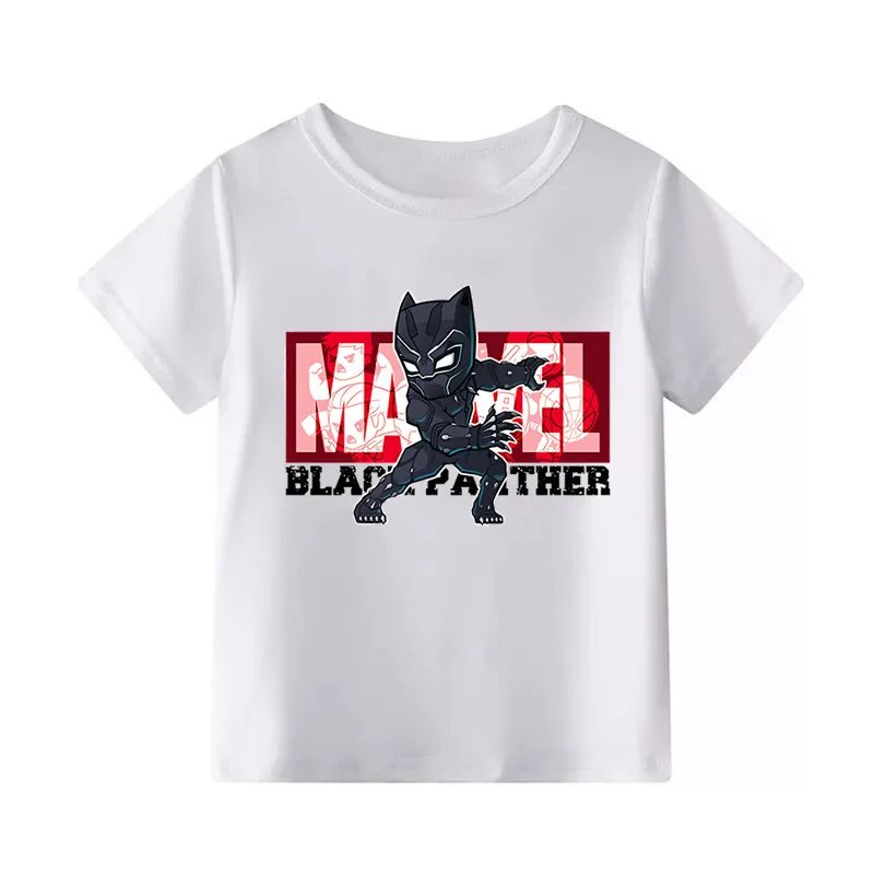 Коллекция года, Детская футболка с героями мультфильма «Мстители Marvel», «Железный человек», «Капитан Америка», «Человек-паук», «Локи» забавная футболка для мальчиков и девочек детская одежда