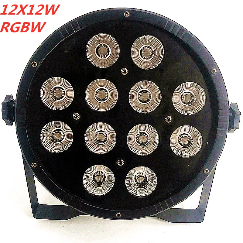 Светодиодный 12x12 Вт RGBW 4в1 светодиодный par 54 DJ Par RGBW моющийся диско-светильник DMX контроллер