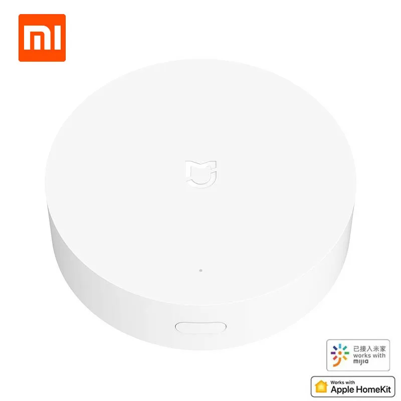 Xiaomi многомодовый Умный домашний шлюз ZigBee wifi Bluetooth концентратор Работает с приложением Mijia Apple Homekit Интеллектуальный домашний концентратор