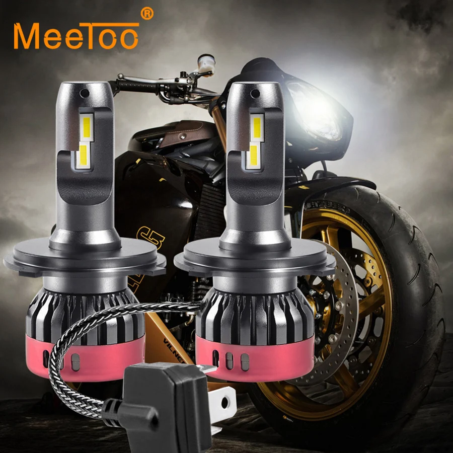 

H4 H7 Led Motorcycle Headlight for Motorbike Turbo Led H4 H11 H7 H1 HS1 Light Bulbs 12V 6500K Fog lamp for Motor Scooter Offroad