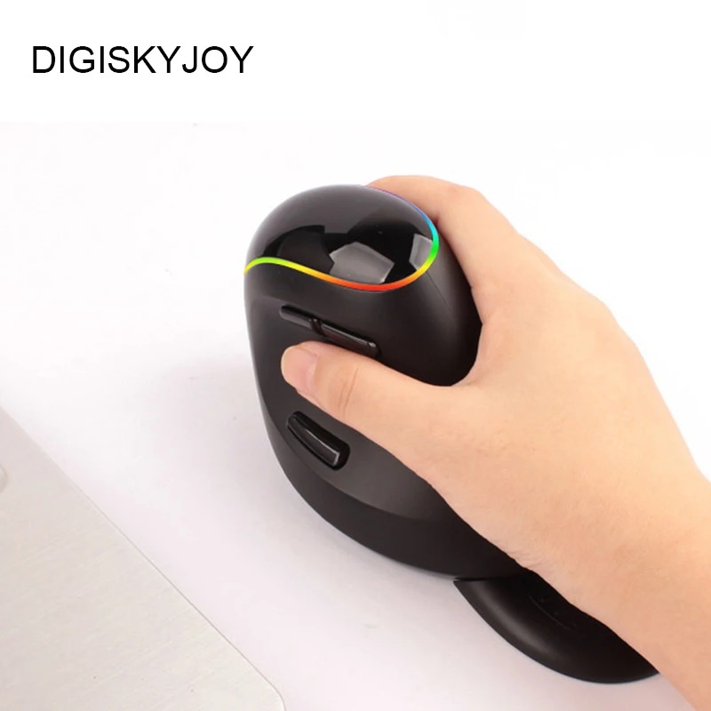 

Vertical Wireless Gaming Mouse For Computer Multi-Function 3200 DPI Optical Gaming Mice Rechargeable PC Gamer Mause For PC
