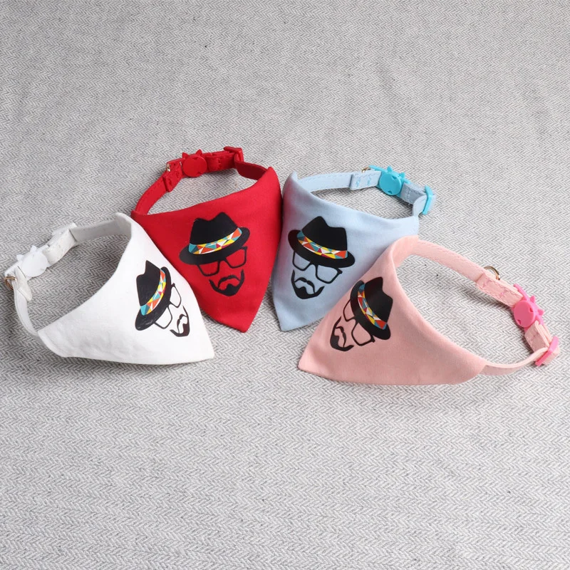 

Cat Dog Pet Scarf Collar Lovely Adjustable Necklace Bibs Neck Strap Pet for Small Dogs Cats Puppy Dog Harness Dog Accessories