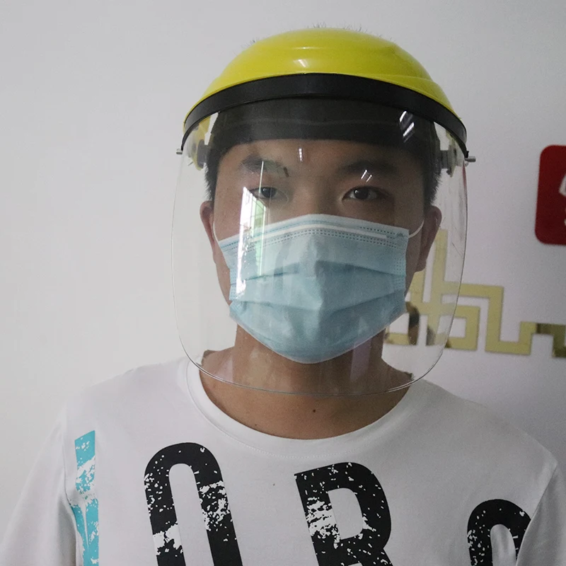 Anti-Shock Protective Full Face Mask Welding Helmet Anti-UV Clear Safety Anti Splash Shield Visor Workplace Protection Supplies
