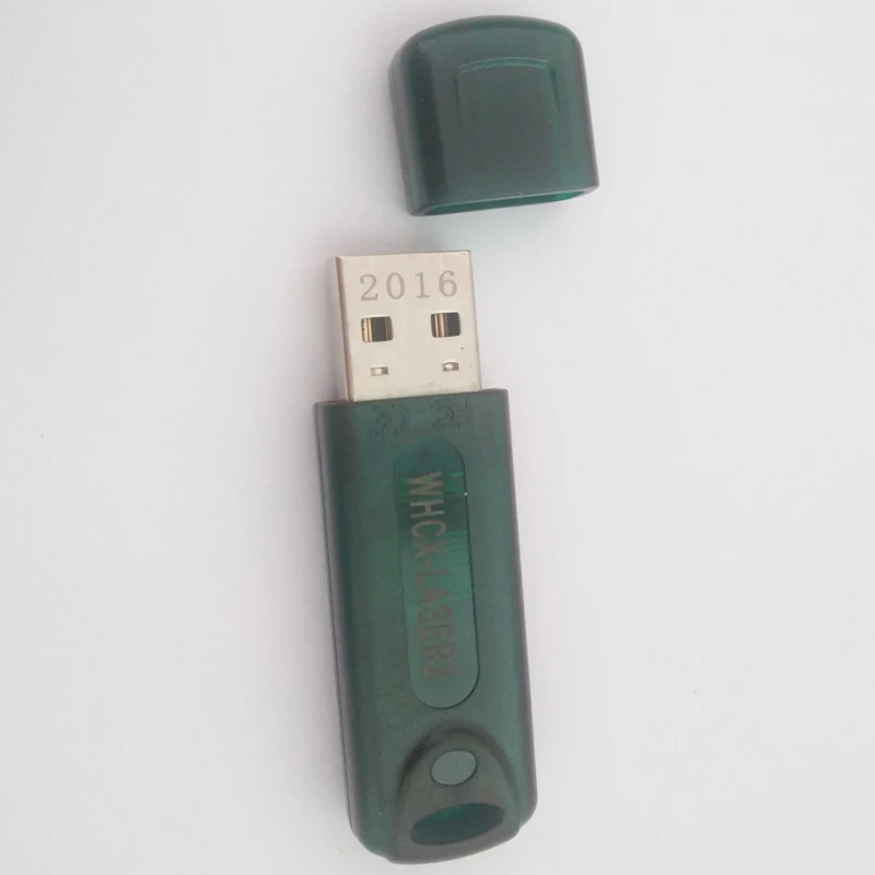 Leetro зеленый USB лазерный ключ для Co2 лазерной гравировки контроллер системы