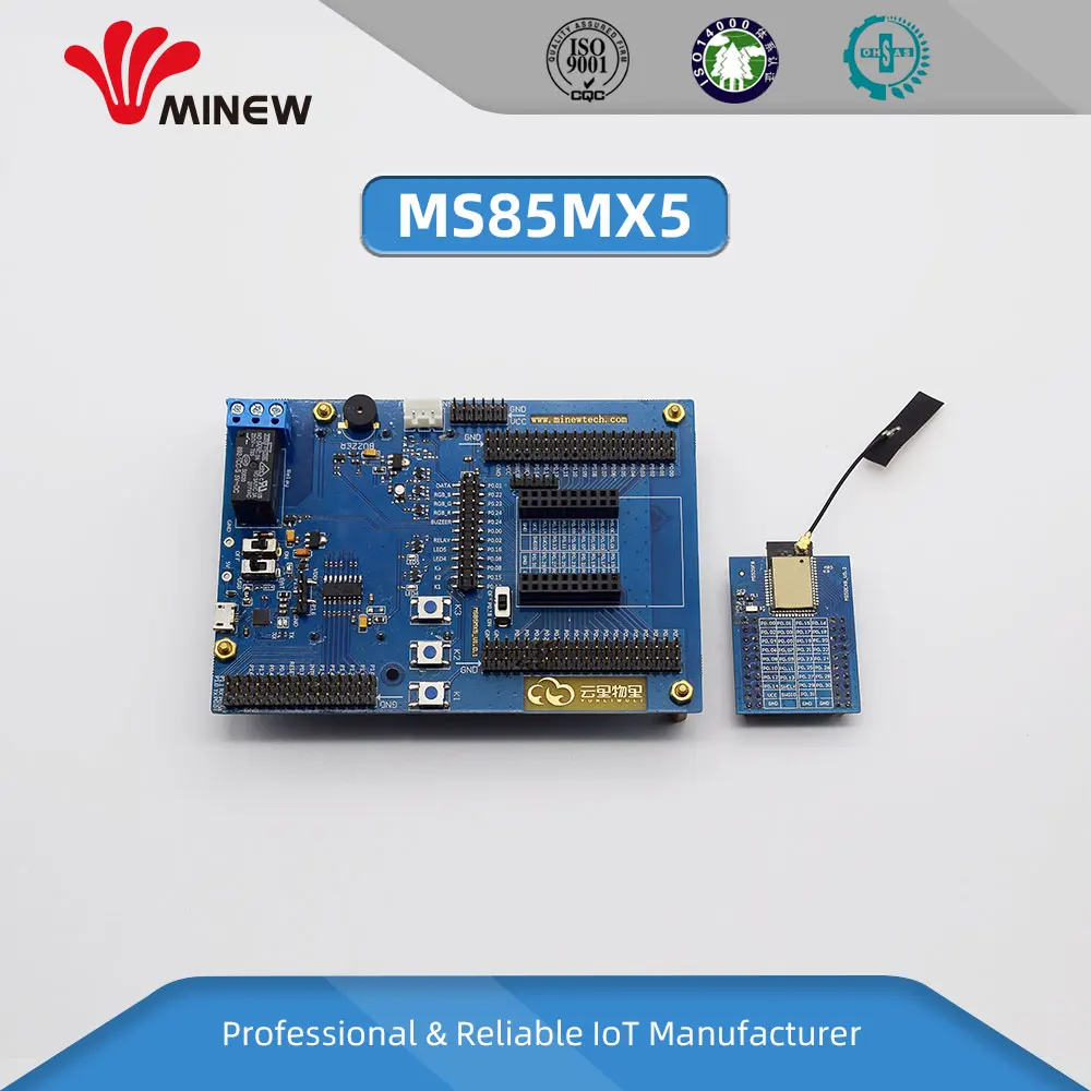 Minew nRF52805 nRF52810 nRF52832 nRF52840 nRF52833 модуль с низким энергопотреблением макетная плата