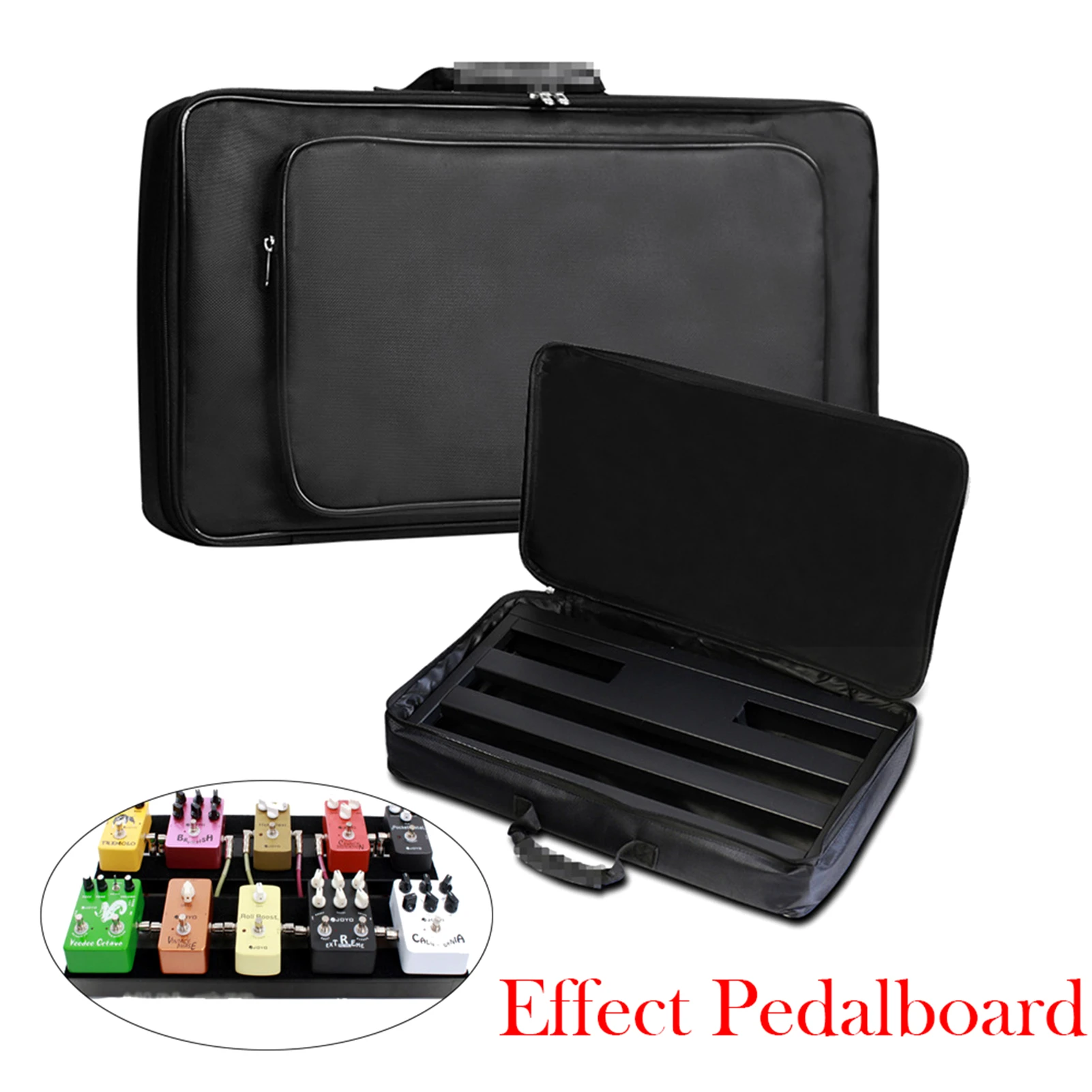 Tablero de Pedal de efecto de guitarra eléctrica, accesorio portátil de 470x270x40mm para guitarra, piezas de guitarra|Partes y accesorios de guitarras| AliExpress