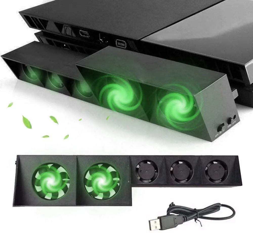 Внешний охлаждающий вентилятор для PS4 внешний USB-кулер с автоматическим