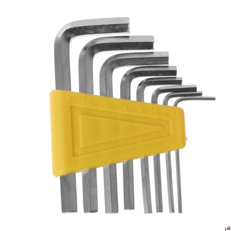 

8pcs Allen Key Hexagon Wrench Tools Set Spanner Screwdriver Kit 1.5mm -6mm Bicycle Cycling Repair Tool