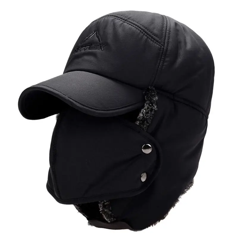 Унисекс ветрозащитная зимняя шапка с полным покрытием охотничья шапка для мужчин и женщин. 517D