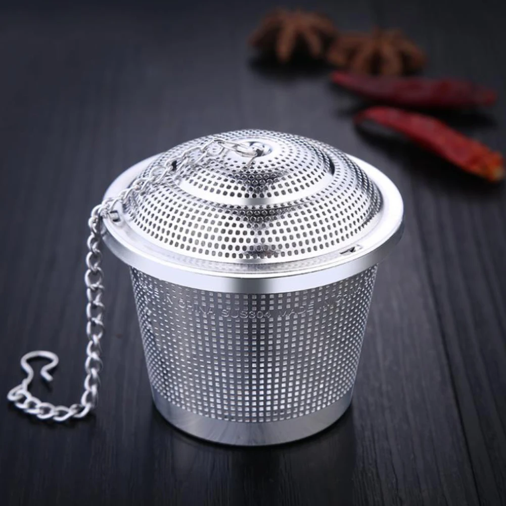 Из нержавеющей стали чай лекарственные травы горячий горшок приправа Infuser ситечко круче