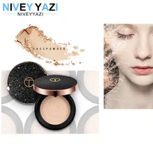 Натуральная пудра для лица, макияж, водостойкая, длительное управление, масляная основа, контур, косметика, основа для лица, компактная пудра