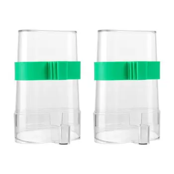 

2pcs Automatic Portable Pet Water Dispensing Birds Feeder for Pets