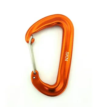 

2PCS Professional Lock Outdoor Hammock Climbing Button Carabiner Aluminum Alloy Swing Rope Buckle Pothook