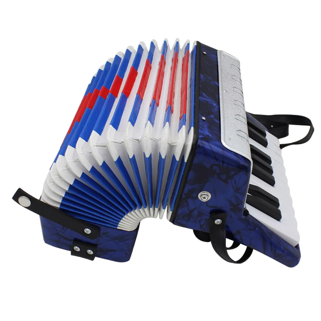 IRIN 17 Key 8 Bass Piano Accordion Musical Instrument for Performance