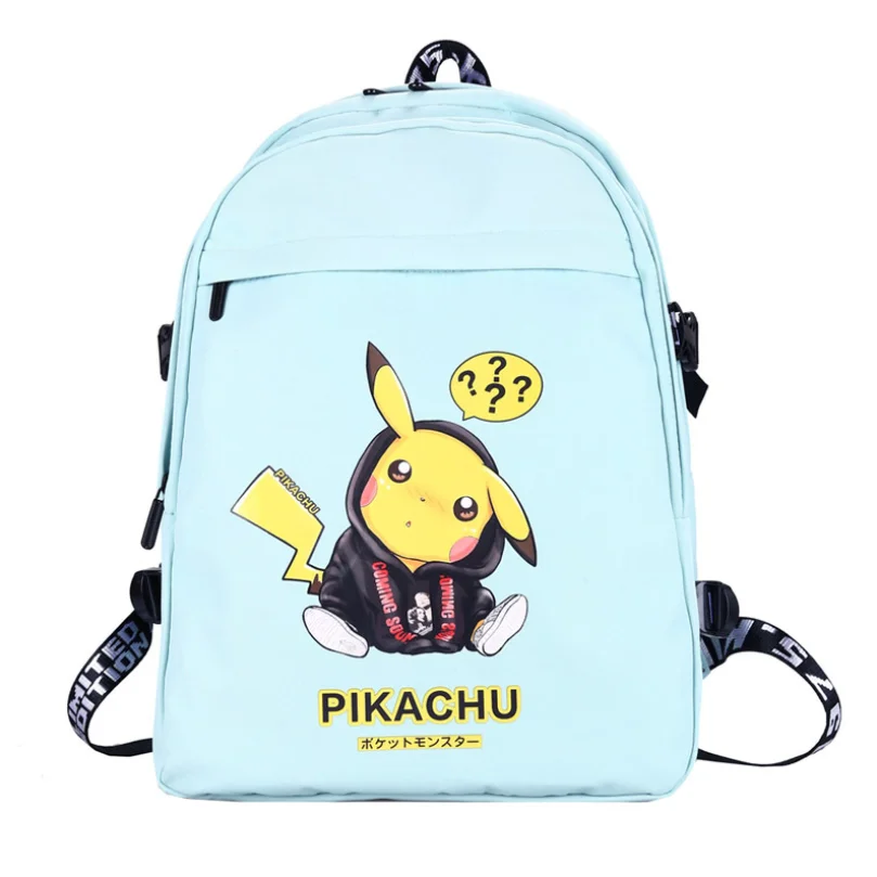 2020 новый аниме милый мультфильм Kawaii рюкзак Пикачу школьный для детей девочек