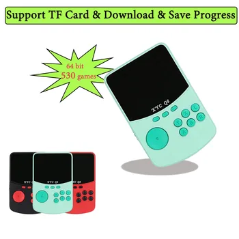 

64 Bit Download Game Player For NES\MAME\MD\GBA\SFC Arcade Handheld Retro Game Console Progress Save/Load 512M TF Card Dropship