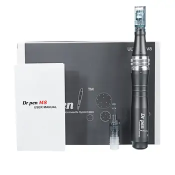 

Hydra Pen M8-W/C Microneedling Pen With Needle Automatic Serum Anti-Aging Therapy System Derma Beauty Machine Skin Care Tool