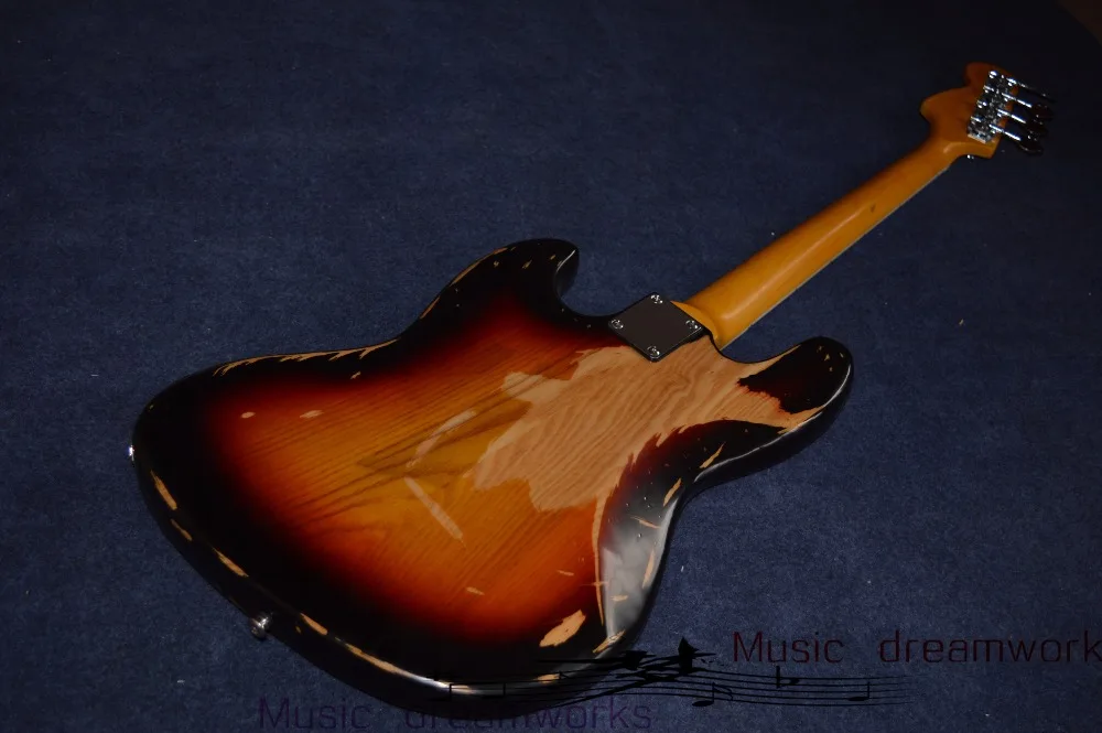 New releases China firehawk ash bady 4 string electric bass guitar BASS Guitar free shipping