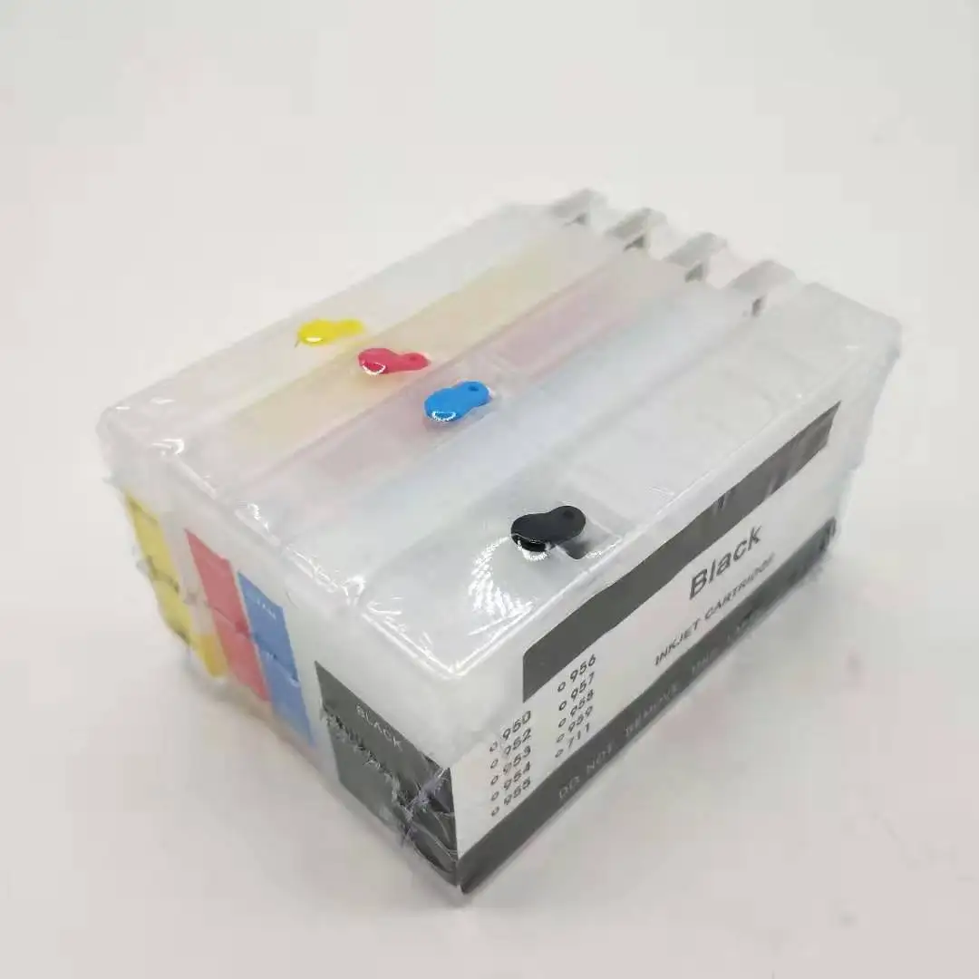 Пустые перезаправляемые картриджи 8100/8600 251dw 276dw 950 951 печатающая головка для принтера hp с чипом автоматического сброса