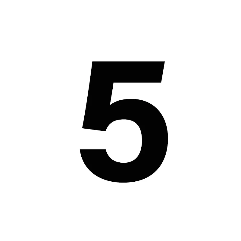 Number 5