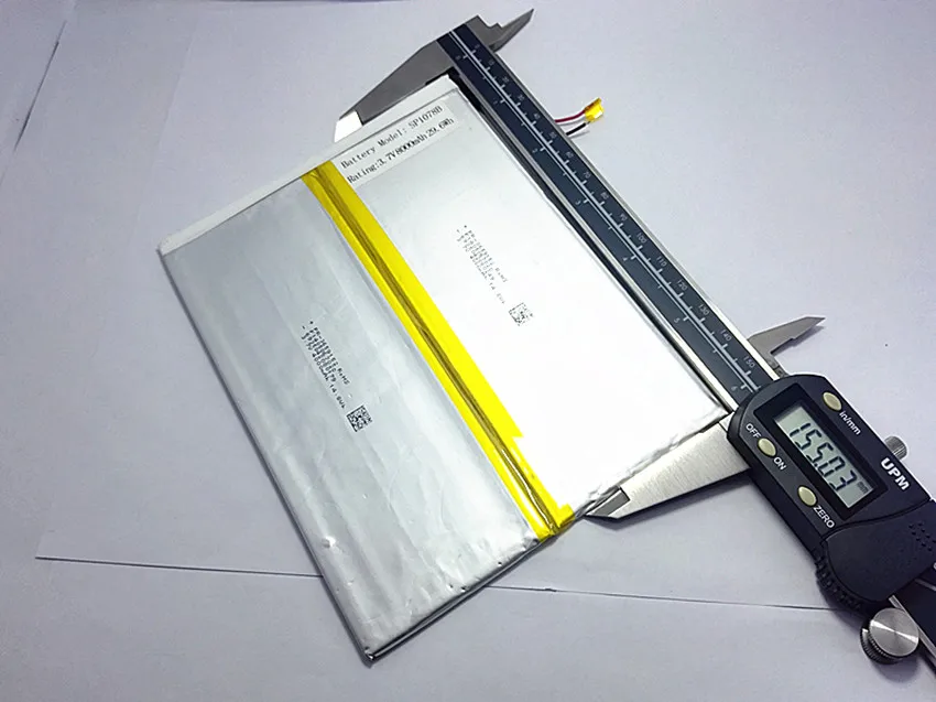 Планшет с built-3.7V, 8000 мАч, 36120155 полимерный литий-ионный/литий-ионный аккумулятор для планшетных ПК, gps, сотового телефона, динамика, банка питания
