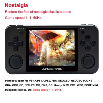 

ANBERNIC Retro game Console RG350m Video Game Player Upgrade 64bit Opendingux Handheld game consoles PS1 Gaming Players Gifts