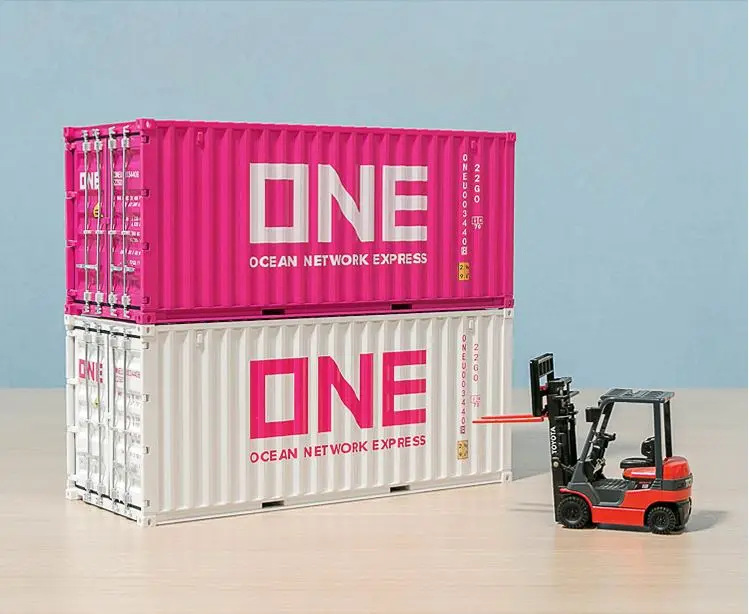 Collectible Toy Model Gift 1 20 Scale One Ocean Network Express 20 Gp Truck Ship Container Model For Business Gift Display Diecasts Toy Vehicles Aliexpress