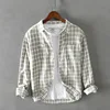 Autumn  Winter New Men's Casual Plaid Long Sleeve Cotton Shirt Gml04-G208 ► Photo 2/6