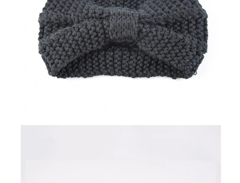 Fashion Ladies Winter Hat Wool Knit Hat With Hair Accessories Headband Hood beanie Fixed Warm Earmuffs Outdoor Leisure Hats