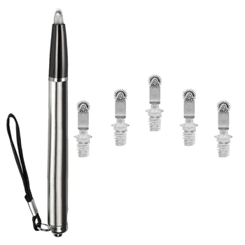 

Microblading LED Eyebrow Pen Manual Tattoo Eyebrow Pencil With 5pcs Needles
