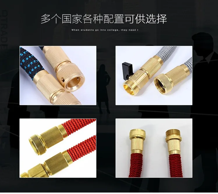 Manufacturers Wholesale New Style High Temperature Wear-Resistant Garden Irrigation Three Times Telescopic Pipe Household Garden