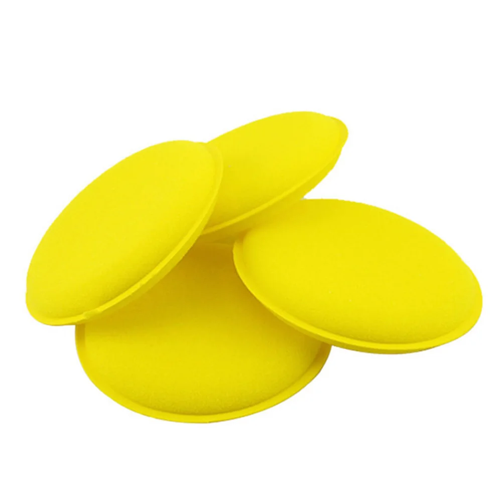 12Pcs Car Waxing Polish Foam Sponge Wax Applicator Cleaning Detailing Pads