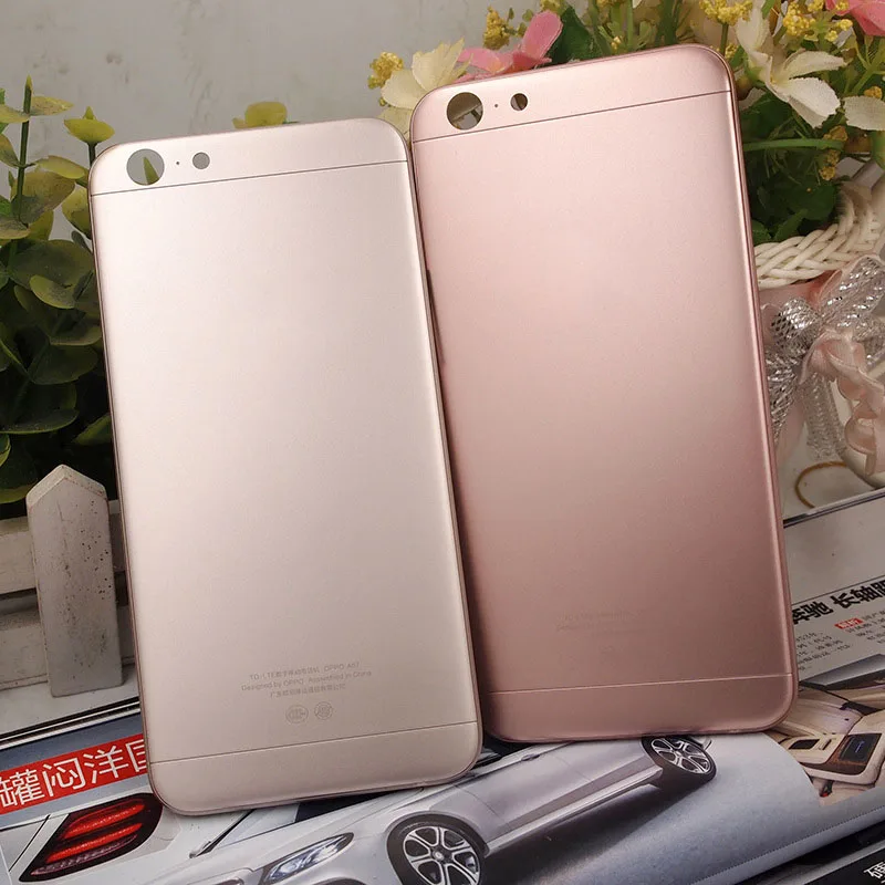 Высокое качество батарея задняя крышка для oppo A57+ передний корпус ЖК рамка пластина Замена для oppo A57