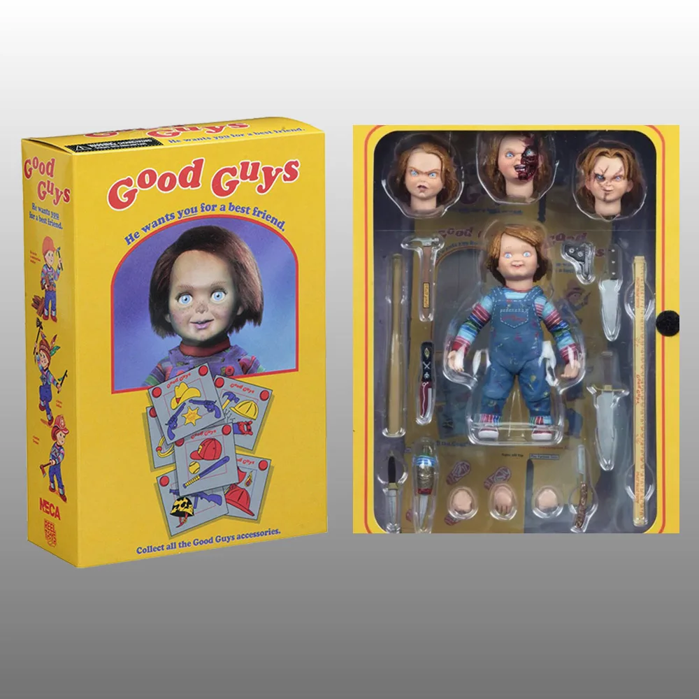 NECA детские игры хорошие парни Ultimate Чаки ПВХ экшн-фигурка Коллекционная модель