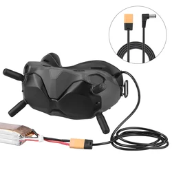 T60 Bullet Connector Power Cable for DJI FPV Goggles V2 Repairs Apply