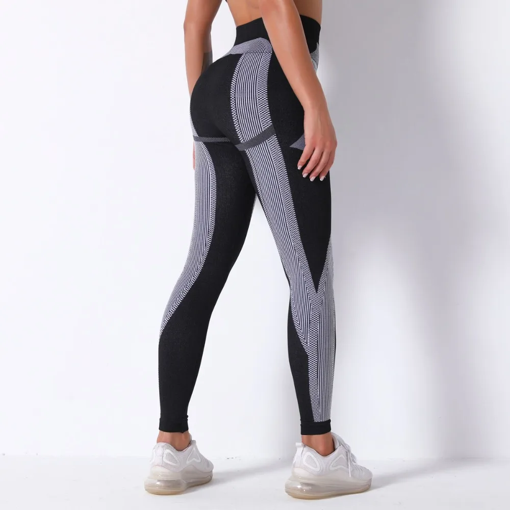 Spandex High Waist Women Digital Printed Fitness Leggings Push Up Sport GYM Leggings 