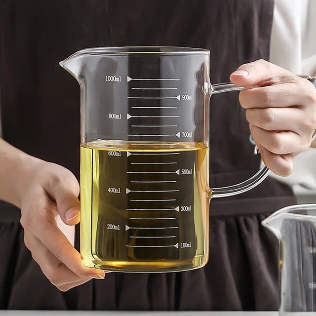 Large Graduated Cup Plastic Liquid Measuring Glass High-Capacity Measuring  Cup Kitchen – the best products in the Joom Geek online store