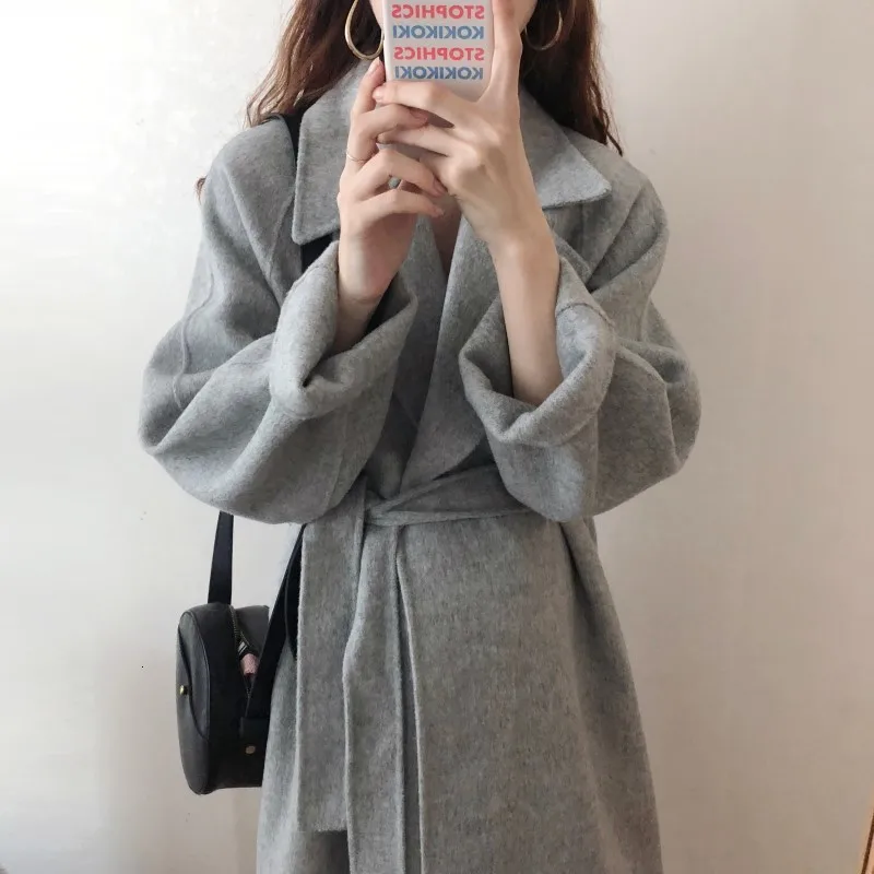 black puffer coat womens Women Winter Long Overcoat Outwear Coat Loose Plus Size Cardigans Long Sleeve Manteau Femme Hiver Elegant white bubble coat