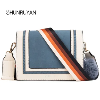 

SHUNRUYAN 2019 New Fashion Women Bag Small Flap Brand Design Shoulder Bag Crossbody Messenger Bag Ladies Bag